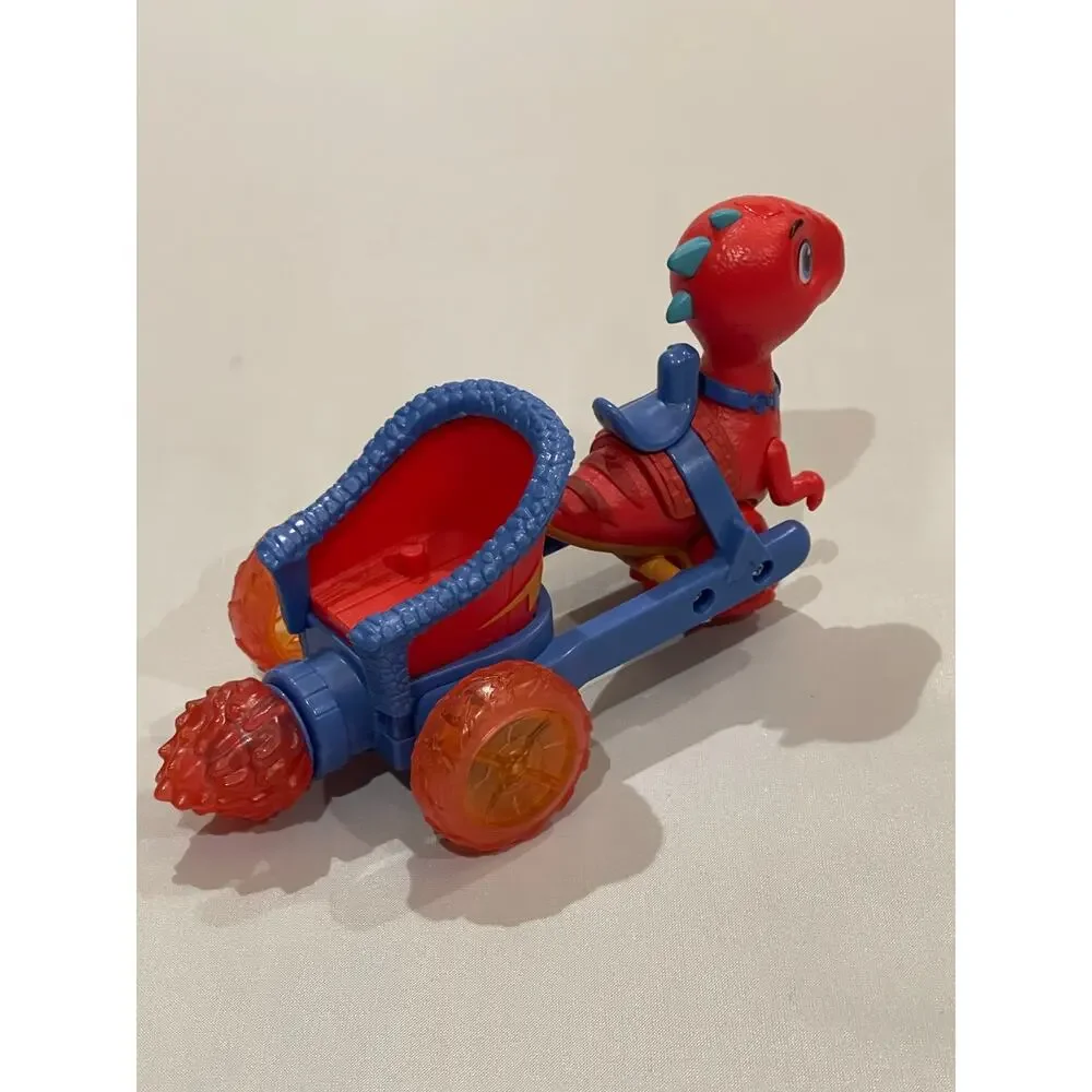 Dino Ranch Blitz Chariot Vehicle -Pull Back Spin 3